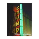 Columbus Indiana Crump Theatre postcards