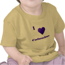 Columbus -- Midnight Blue T-shirt