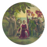 Columbus & Pope Leo XIII / Discover New World stickers