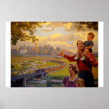 Columbus Utopian Vision 1951 Posters
