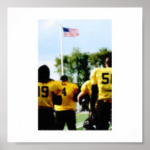 COLUMBUS WAR EAGLES POSTER PRINT