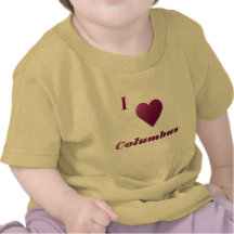 Columbus -- Wine T-shirts