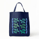 Column of Turtles Dark Bags
