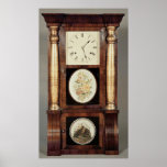 Columned clock, c.1855 posters