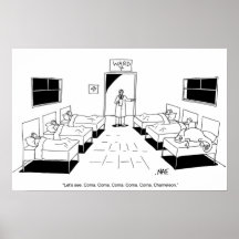 COMA CHAMELEON POSTER