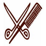 Comb & Scissors - Hairdresser t-shirts