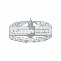 Combat Action Badge 2nd Award Embroidered Shirt
