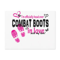 Combat Boot Love Postcards