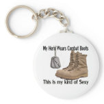 combat boots keychains
