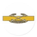 Combat Cavalry Badge stickers