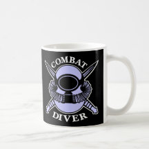 Combat Diver Black Mug