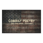 Combat Poetry Stickers