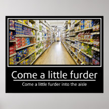 Come a little furder poster
