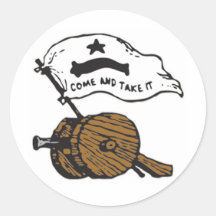 Come and Take it Cannon Stickers