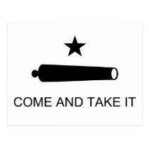 Come and Take it Postcard postcards