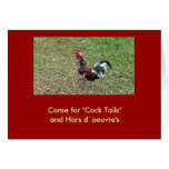 Come for "Cock Tails" and Hors d`oeuv...