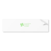 Come Home With Me I'm Irish Bumper Sticker