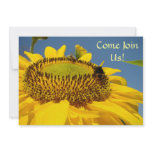 Come Join Us! Party Invitations Events Sunflowers