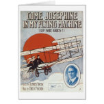 Come Josephine In My Flying Machine Vintage Songbo cards