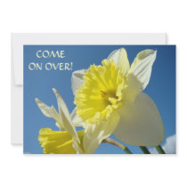 Come on Over! Invitations Cards Easter Holidays