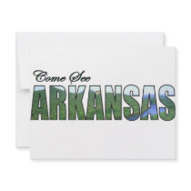 Come See Arkansas Custom Invitations