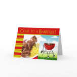 Come to a Barbeque! invitation