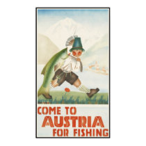 Come To Austria For Fishing posters