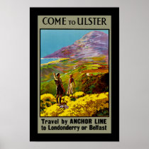 Come to Ulster Posters
