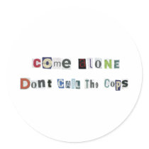 ComeAlone Sticker
