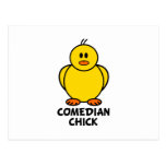 Comedian Chick Postcard