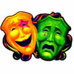 COMEDY & TRAGEDY photo sculptures