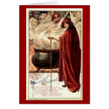 Comely Witch Greeting Card