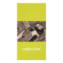 comfort food Panda Photo Cards