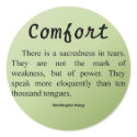 Comfort for Tears stickers