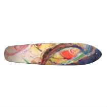 "Comfort Over Me1" Skateboard by Jamie Stoehr