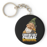 Comfortably Gnome $7.50 Key Chain keychains