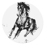 Comic Drawing Horse stickers