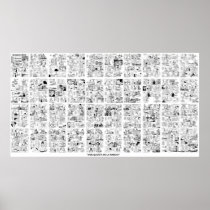 COMIC POSTER -DON QUIJOTE DE LA MANCHA