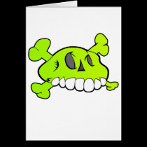 Comical Skull cards