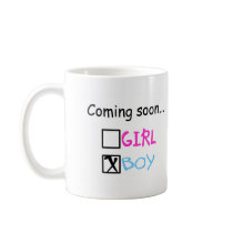 Coming Soon, Boy Coffee Mug