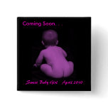 Coming Soon. . . Sweet Baby Girl ... buttons