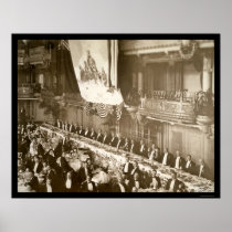 Commander Peary Dinner Photo 1910