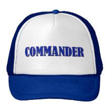 Commander - Thin Blue Line Hat