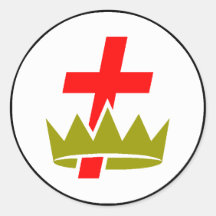 Commandery Round Stickers