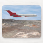 Commercial Jet Aeroplane: 3D Model: mousepads