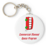 Commercial Manned Space Program keychains