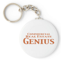 Commercial Real Estate Genius Gifts keychains