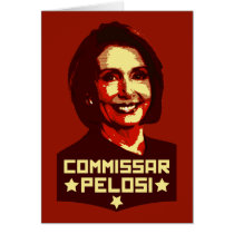 Commissar Pelosi Greeting Cards