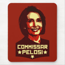 Commissar Pelosi Mouse Pads