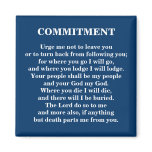 COMMITMENT - 1118 magnets